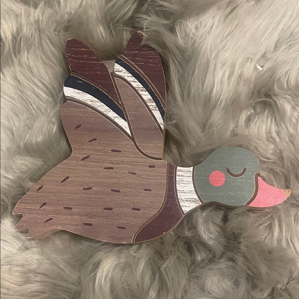 Hobby Lobby Flying Bird Decor - Brown and Green wall decor new